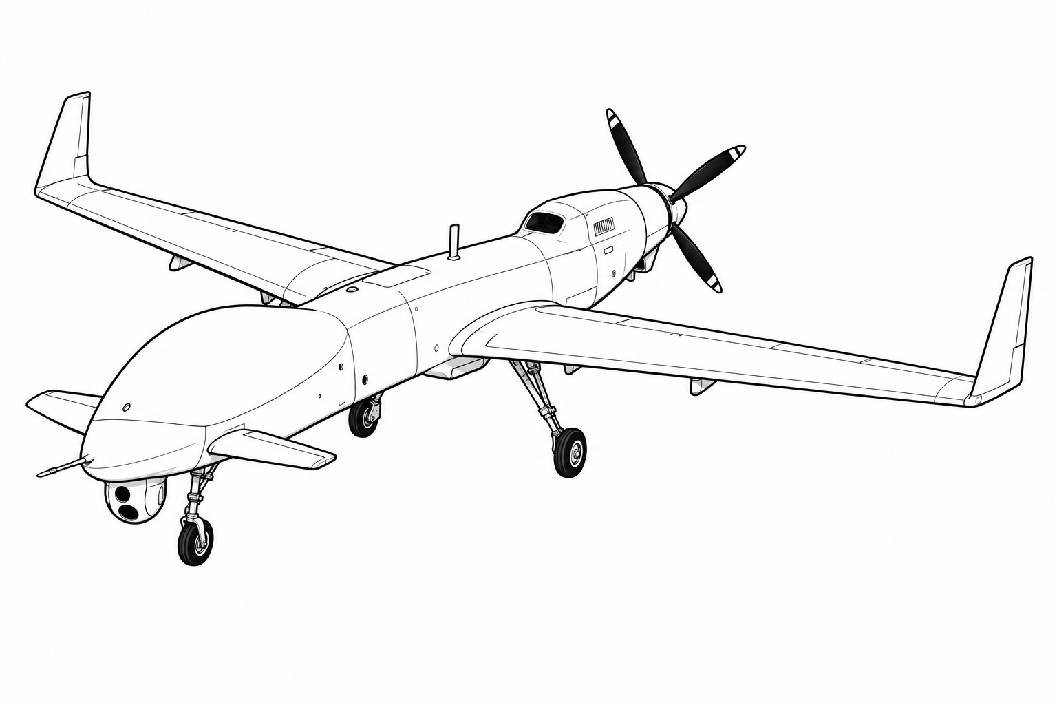 CH-3 Rainbow military drone profile image